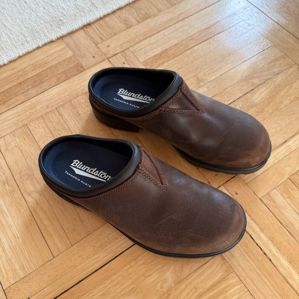 Blundstone Slip-on Clogs in Antique Brown - Size 6.5 US men (5.5 AU/UK)